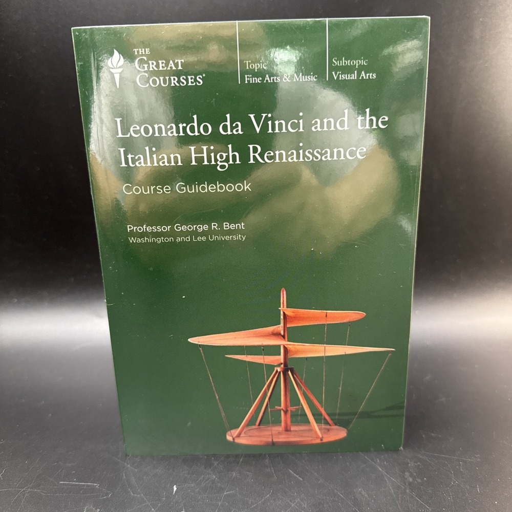 THE GREAT COURSES Leonardo Da Vinci And The Italian High Renaissance(NEW/SEALED)